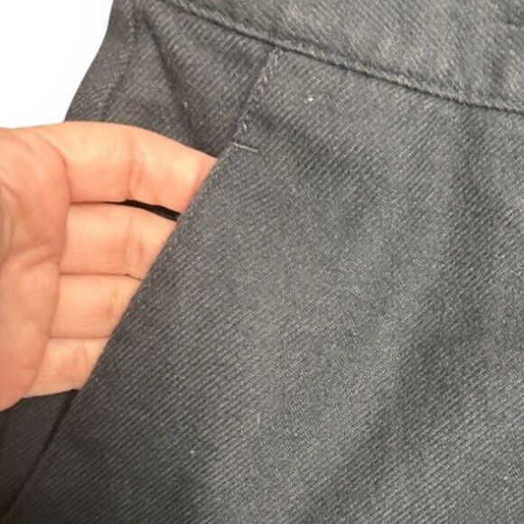 L.L. Bean 18R Black Classic Fit Straight Cotton Lined Preppy Office Winter NWT - Picture 5 of 8